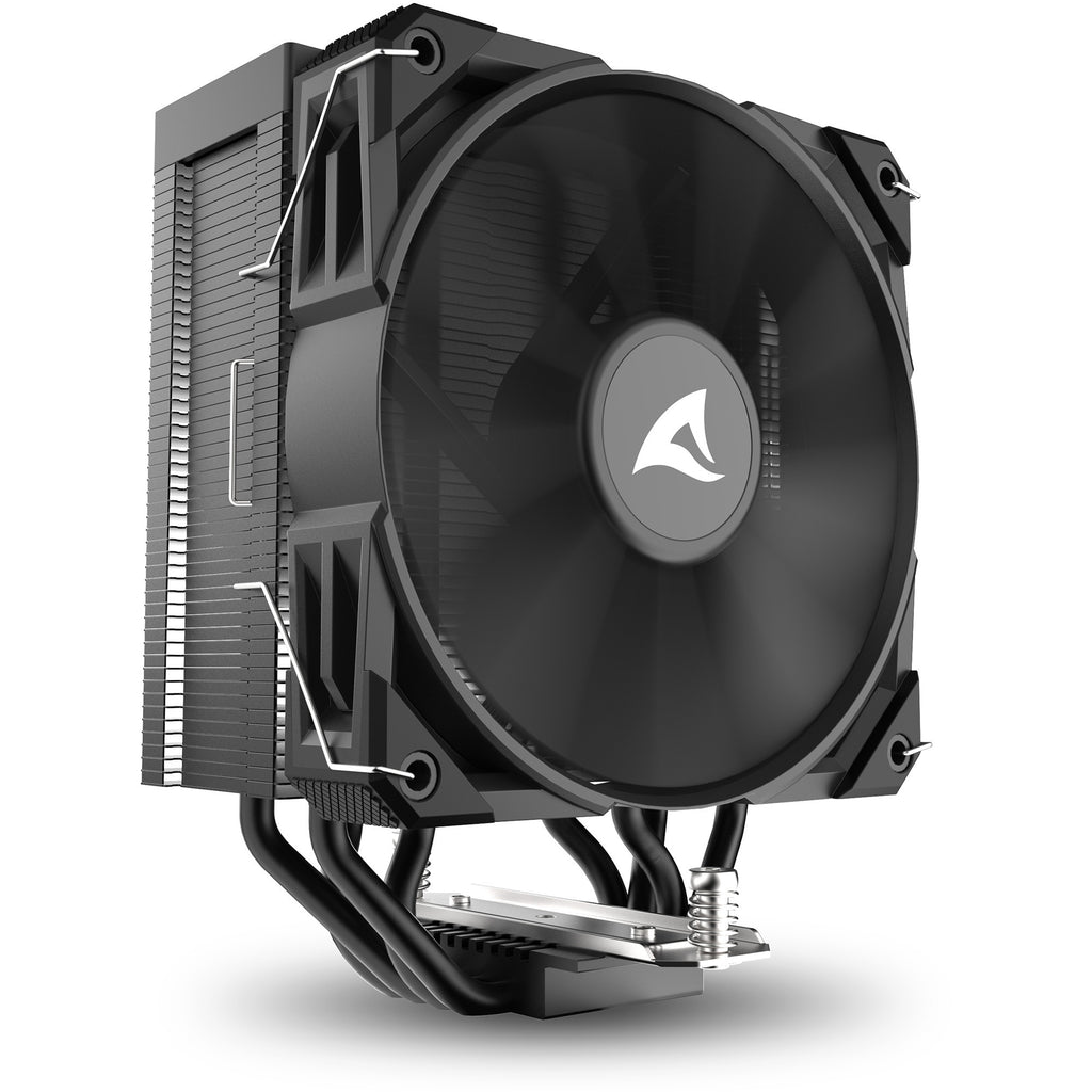 Sharkoon a40 cpu-koeler (zwart, 4-pins pwm fan-connector)