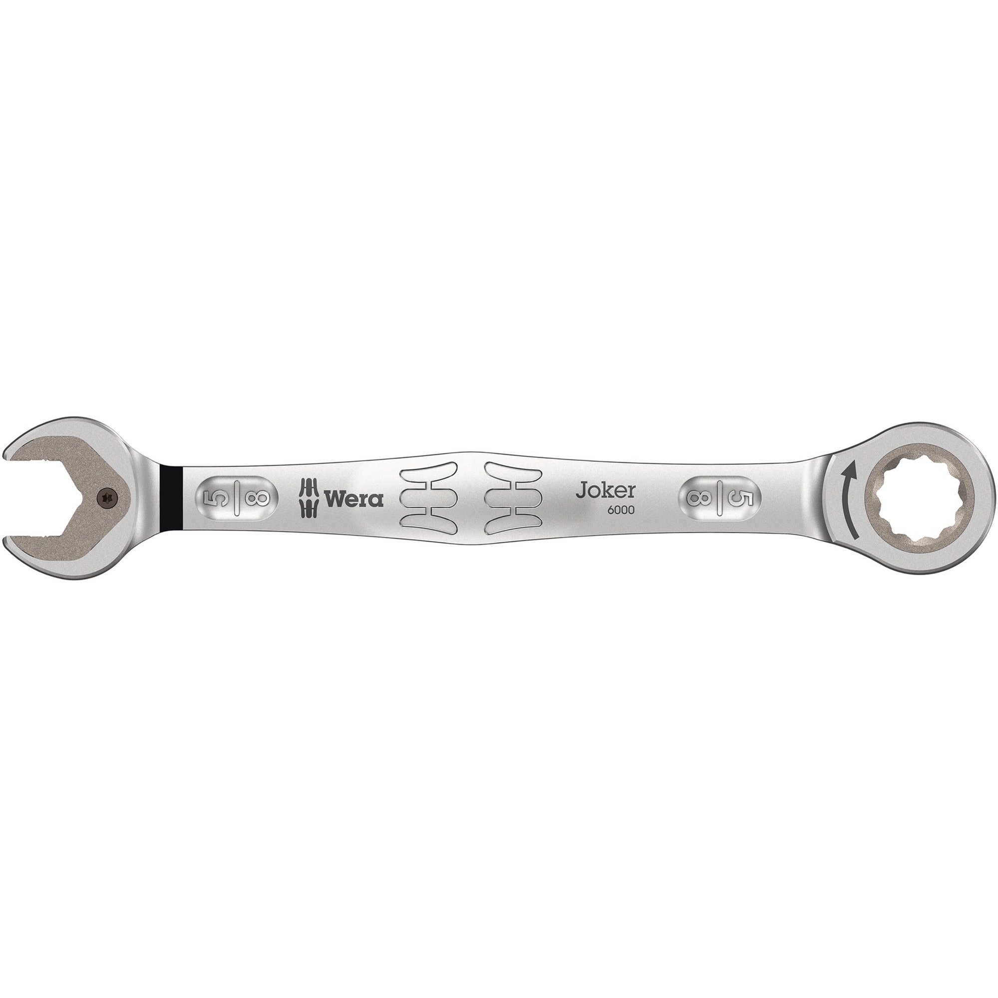 Wera 9632 magneetstrip 6000 joker imperial 1 steek-ringratelsleutelset moersleutel (inch, 8‑delig)