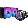 Cooler master masterliquid 240 atmos ii vrm fan argb waterkoeling (zwart)
