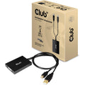 Club 3d mini displayport 1.2 > dual link dvi-d adapter (zwart, 0,6 meter)