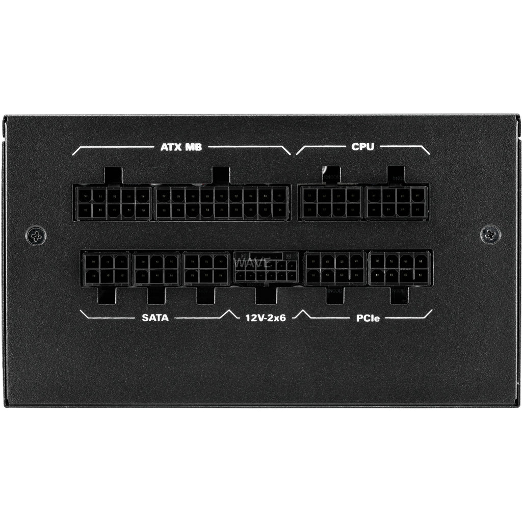 Sharkoon rebel p20 modulaire 750 watt voeding (zwart, 1x 12v-2x6, 4x pcie)