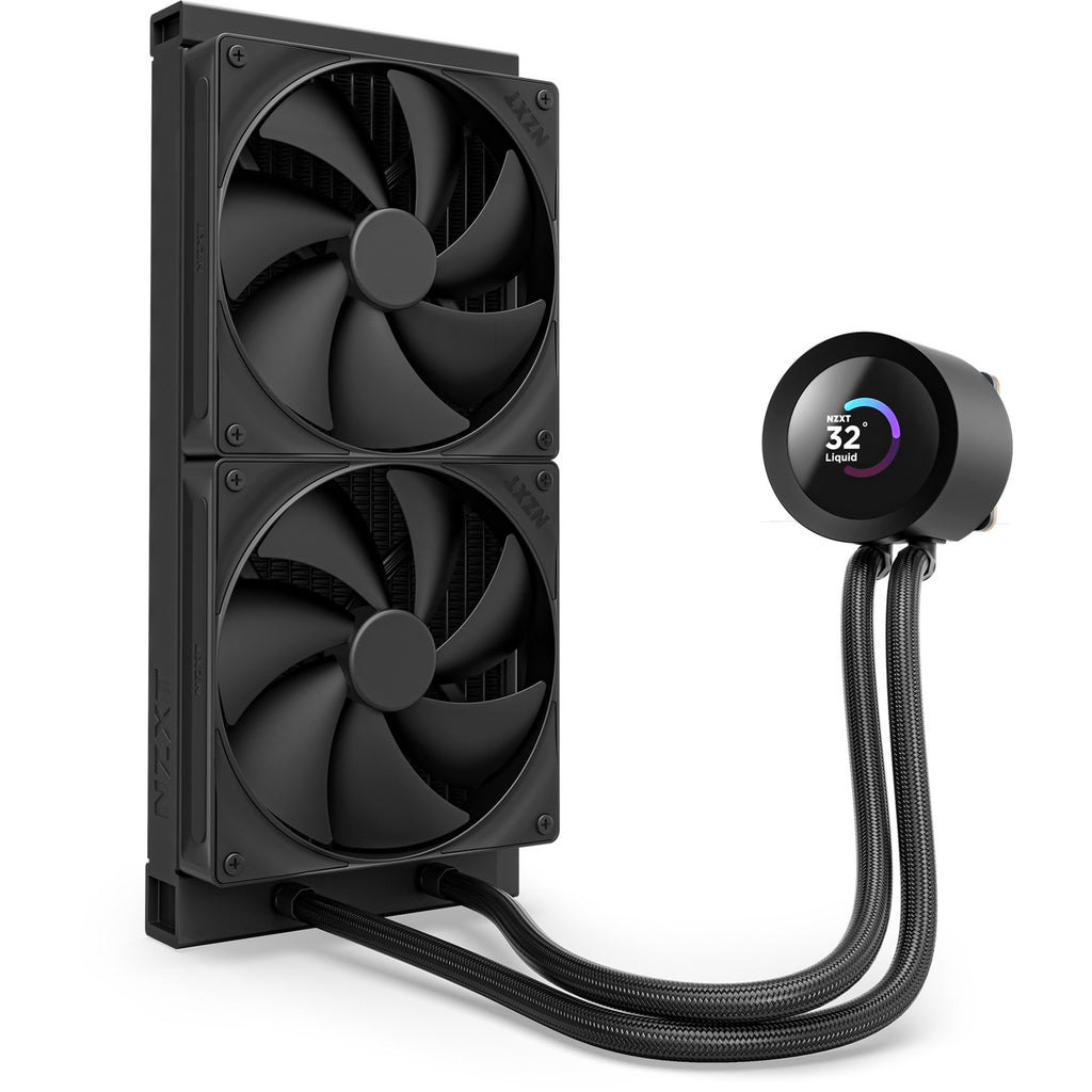 Nzxt kraken plus 280 waterkoeling (zwart)