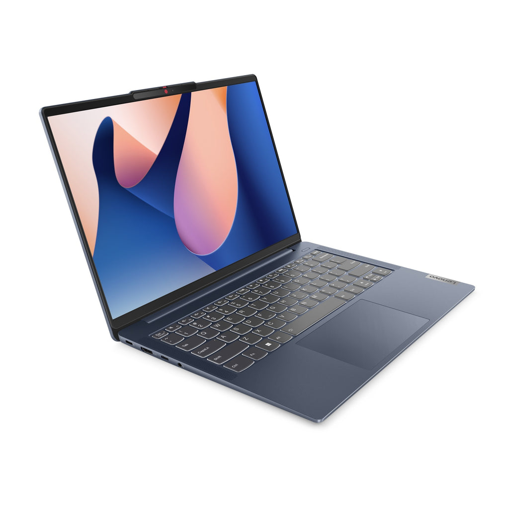Lenovo ideapad slim 5 14iah8 (83bf004xmh) 14 laptop (blauw | core i5-12450h | uhd graphics | 16 gb | 512 gb ssd)