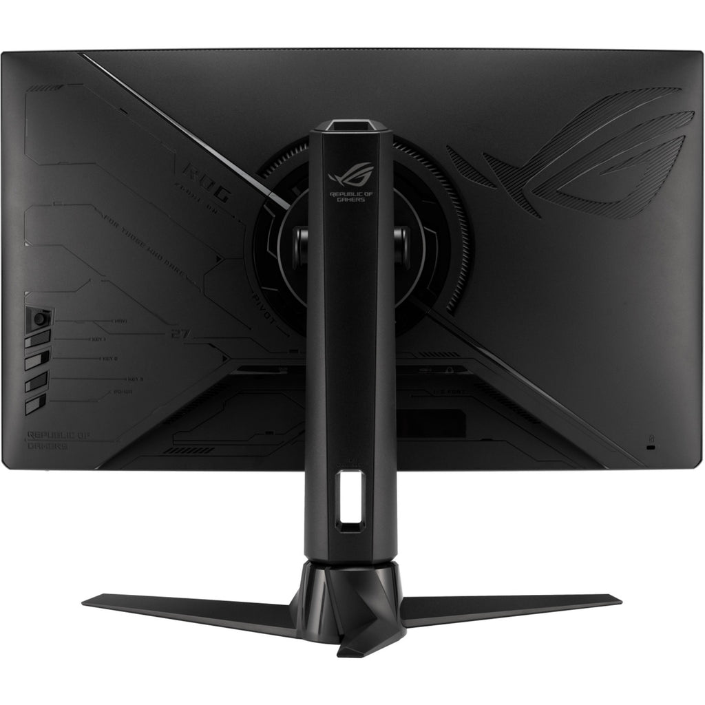 Asus rog strix xg27aqv 27 curved gaming monitor (zwart, 2x hdmi, 1x displayport, 170 hz)