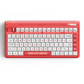Iqunix og80 joy vendor wireless mechanical keyboard (rood, us lay-out (qwerty), cherry mx silent red, 80% (tkl), rgb leds, hot-swappable, pbt, 2.4ghz | bluetooth 5.1 | usb-c)