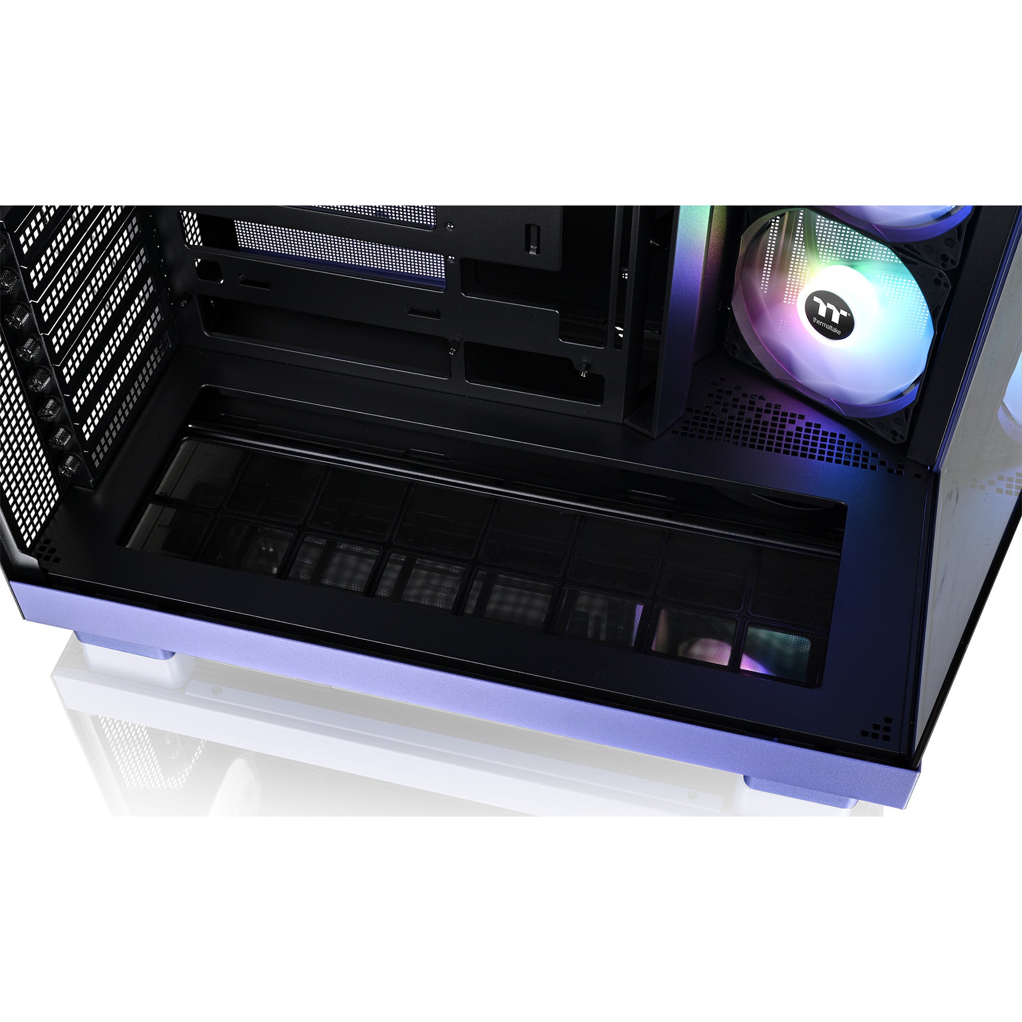 Thermaltake view 380 xl tg argb future dusk midi tower behuizing (paars | 2x usb-a | 1x usb-c | rgb | window)
