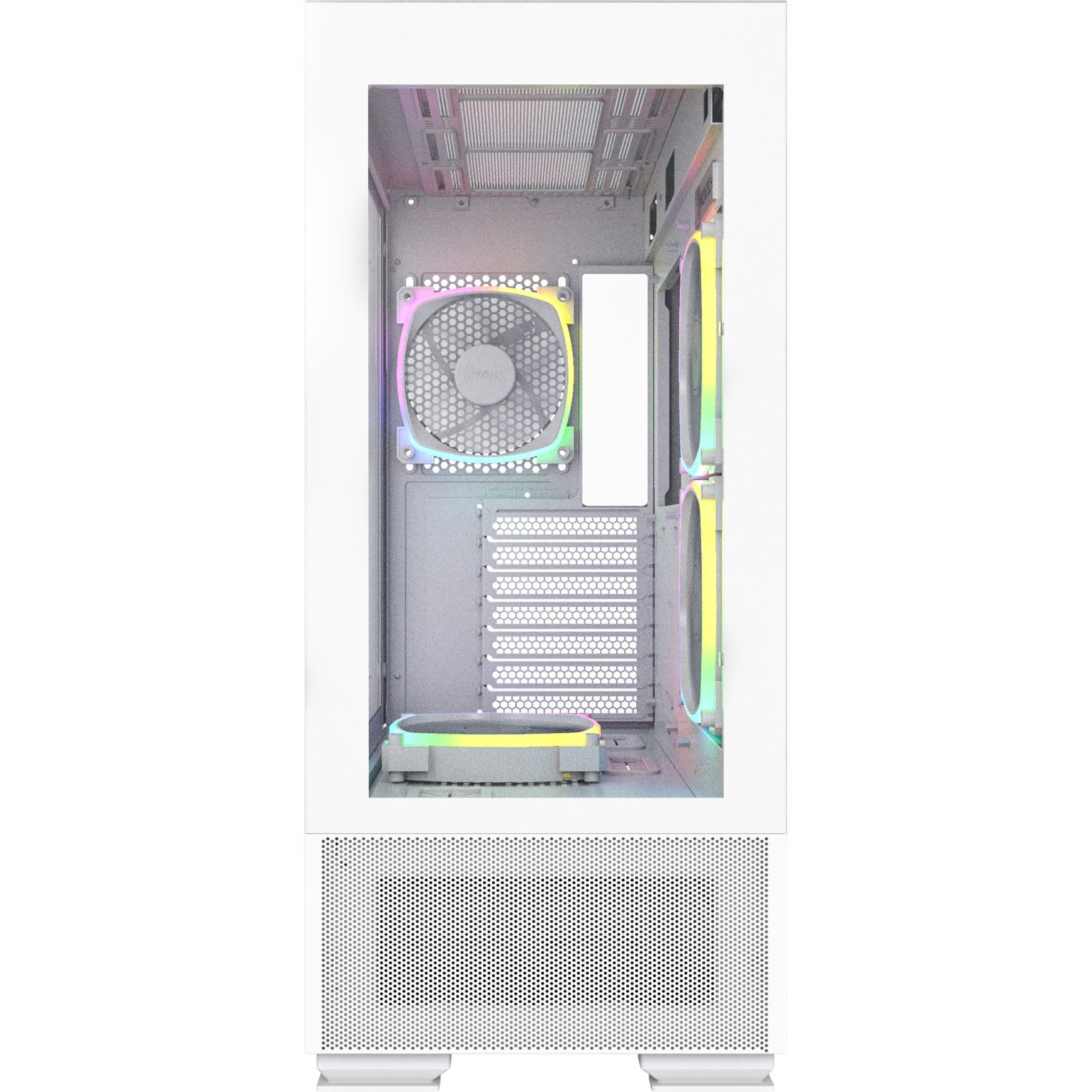 Montech sky two midi tower behuizing (wit | 2x usb-a | 1x usb-c | window)