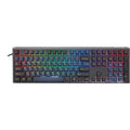Ducky one 3 pro, gaming toetsenbord (zwart, us lay-out, cherry mx2a red, rgb led, double-shot pbt, quack mechanics, hot swap)