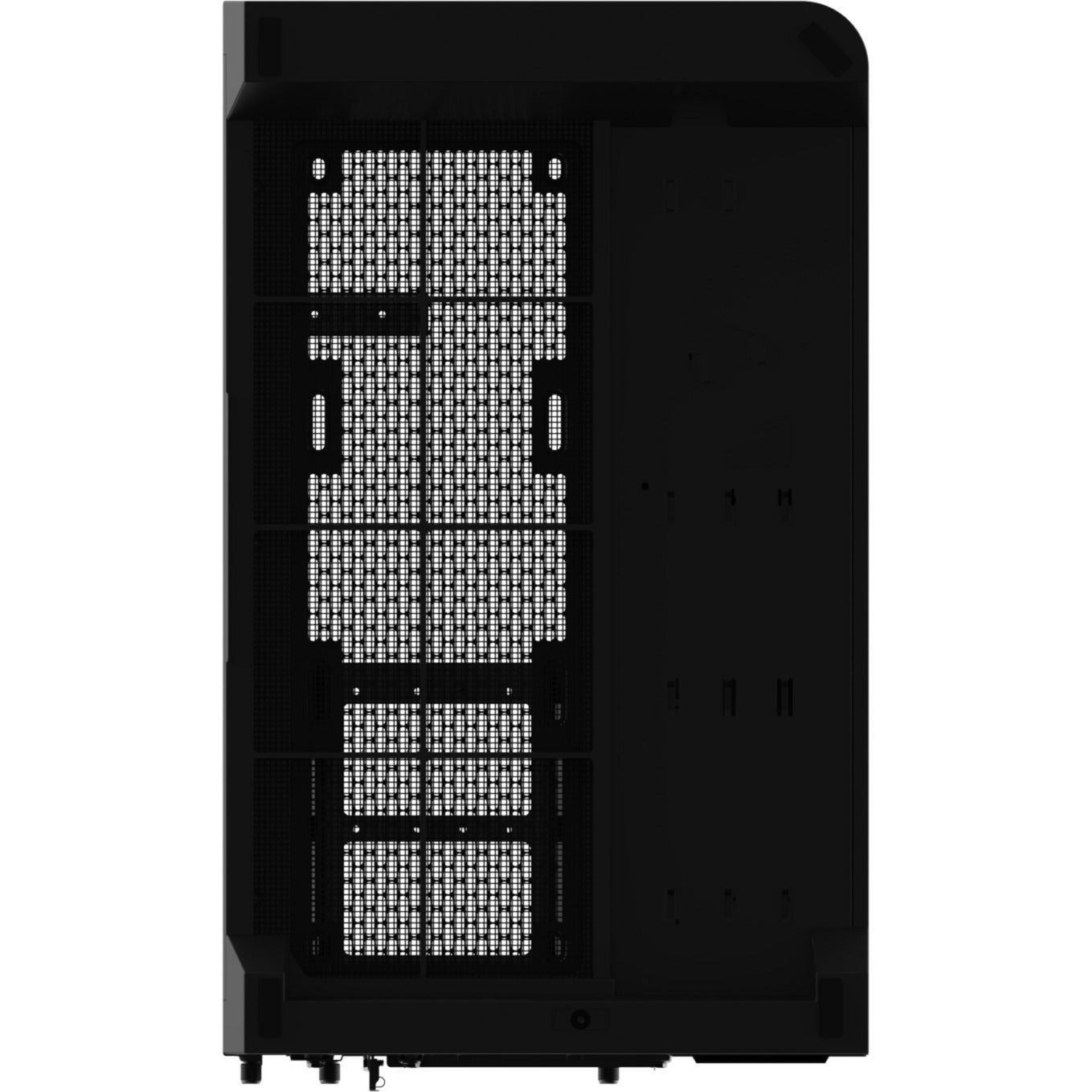 Thermaltake view 390 air midi tower behuizing (zwart | 2x usb-a | 1x usb-c | tempered glass)