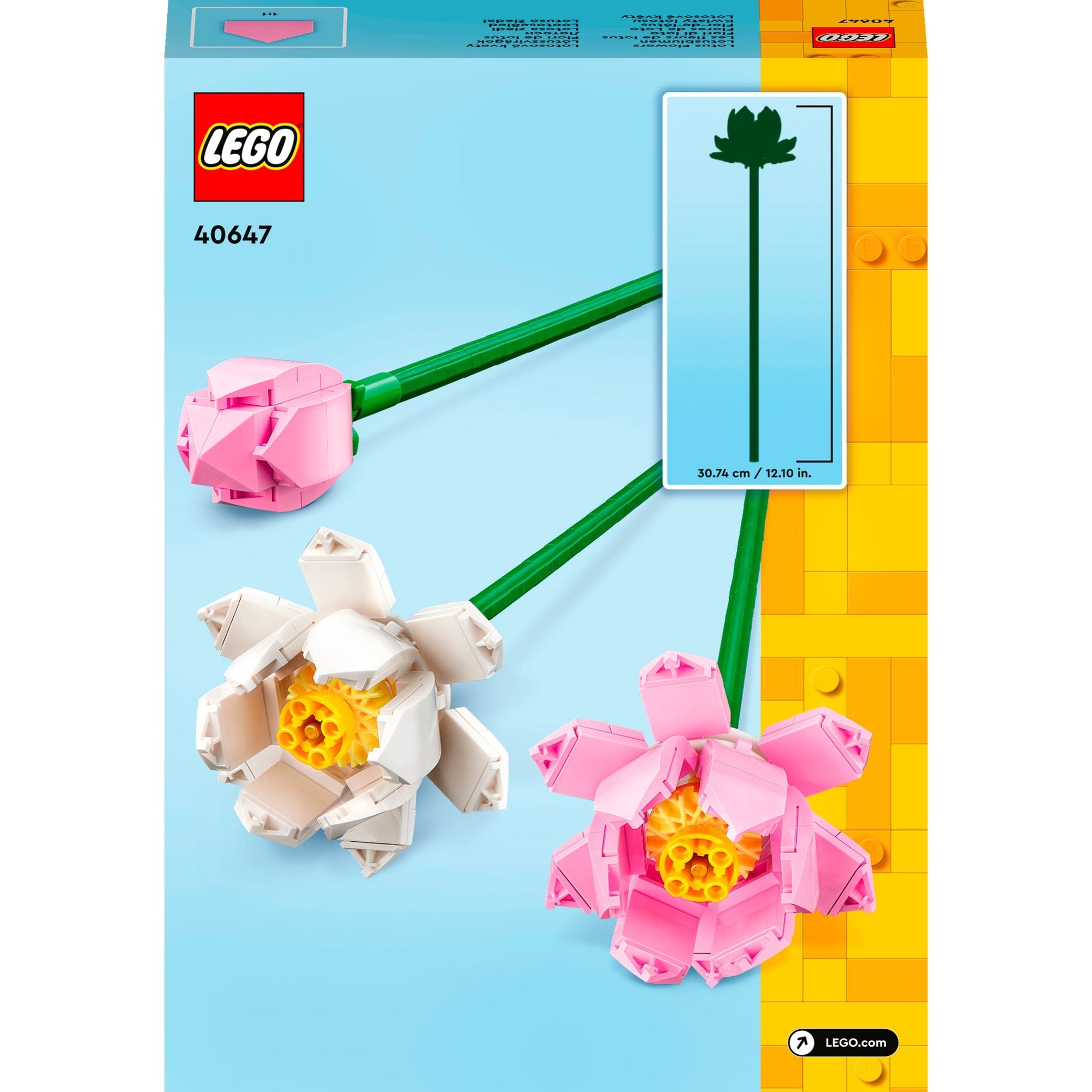 LEGO Botanische Kollektion - Lotusblumen Konstruktionsspielzeug (40647)