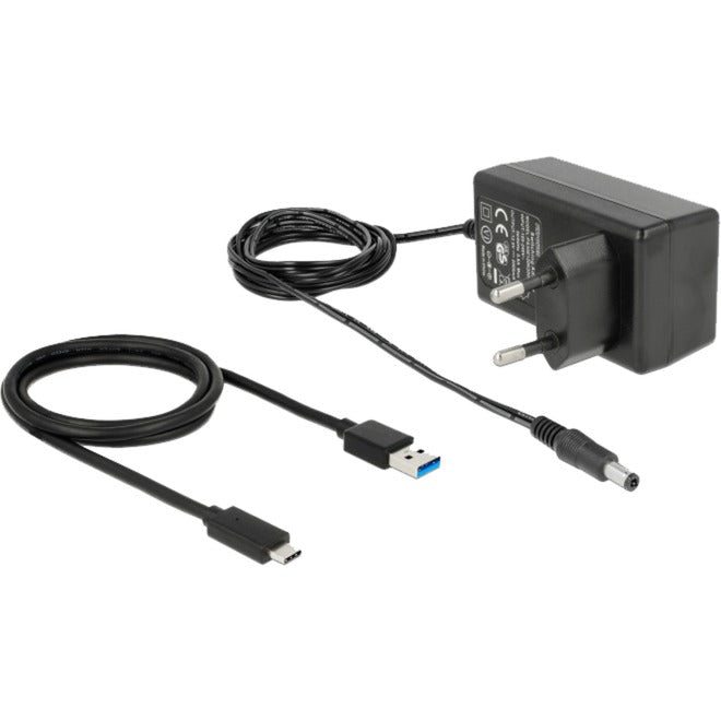 Delock externe usb 3.2 gen 2 4 port hub 10gbps usb-hub (zwart)