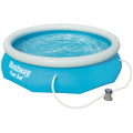 Bestway fastset zwembad 305x76cm + pomp 12volt