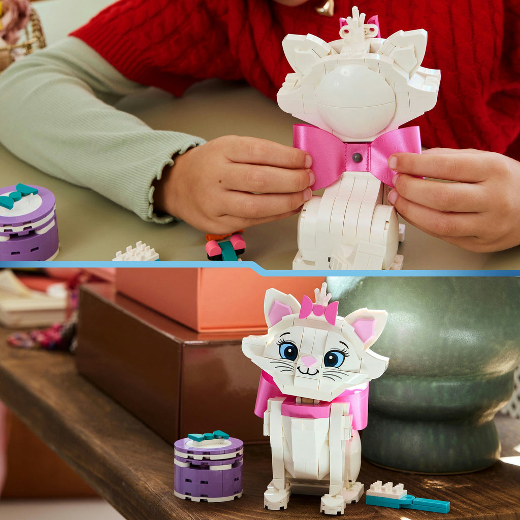Lego disney de aristokatten: schattige marie