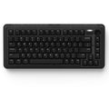 Iqunix zx75 dark side wireless mechanical keyboard (zwart, us lay-out (qwerty), gateron brown, 75%, rgb leds, hot-swappable, double-shot pbt, 2.4ghz | bluetooth 5.1 | usb-c)