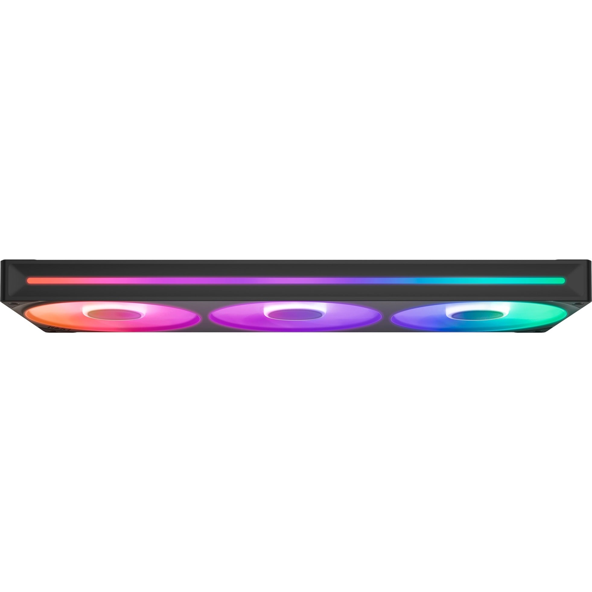 Nzxt f360 rgb core case fans (zwart, 3 stuks, 360 x 120 x 26 mm)