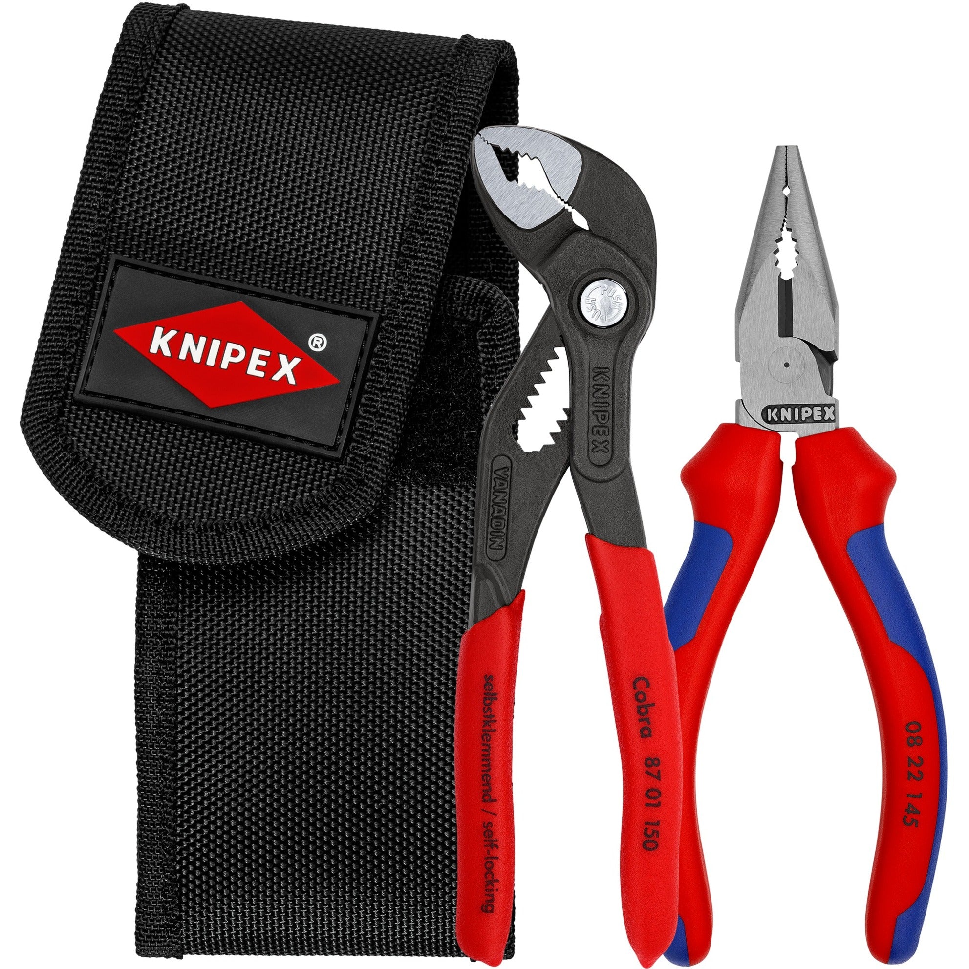 Knipex 00 20 72 v06 tangenset werkplaats 2-delig