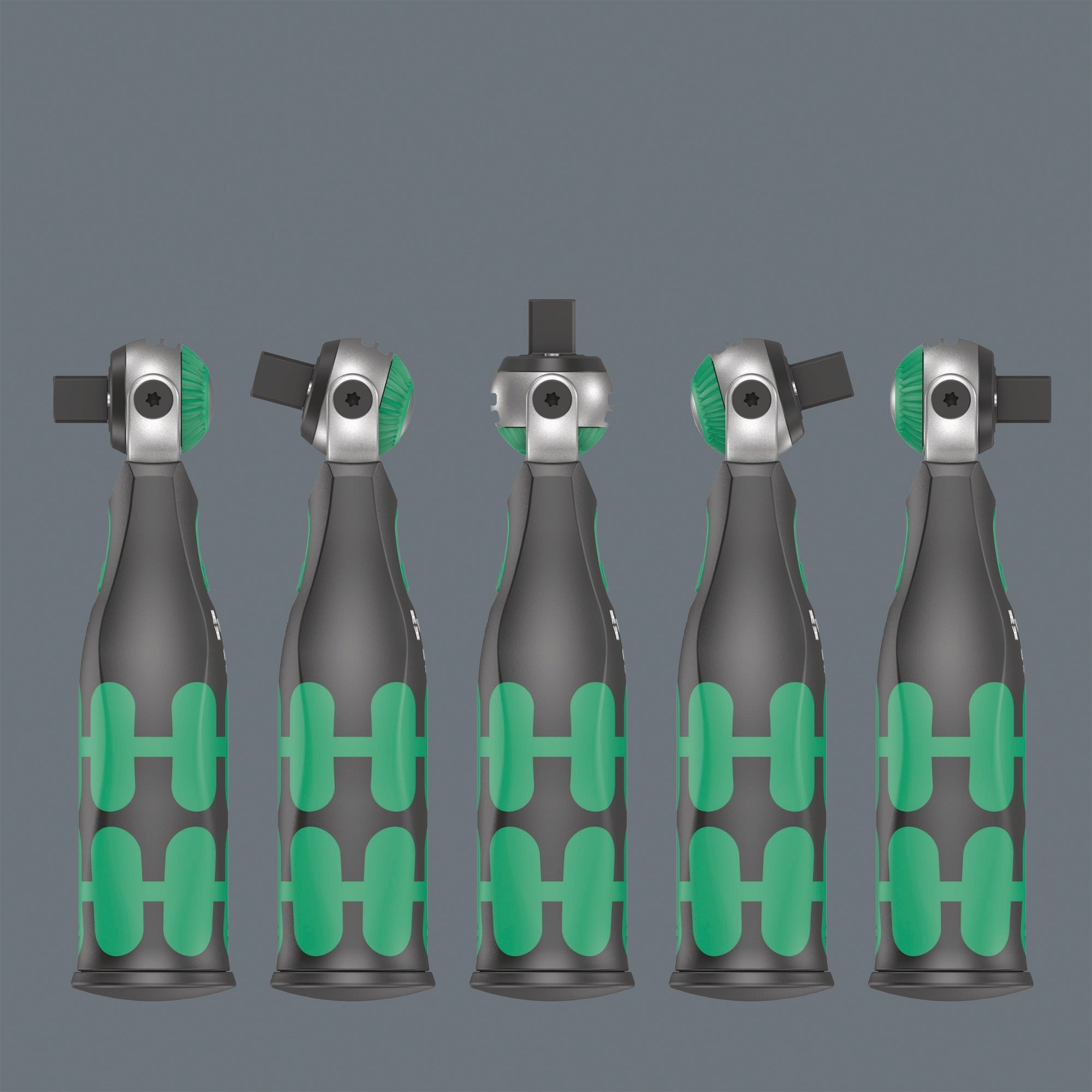 Wera 8009 zyklop pocket set 3 bitset (zwart groen, 27‑delig)