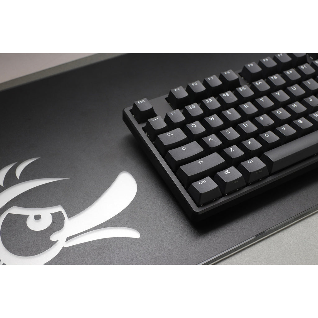 Ducky origin phantom black mechanisch toetsenbord (zwart, us lay-out (qwerty), cherry mx brown, 100%, hot swap, pbt double-shot keycaps)