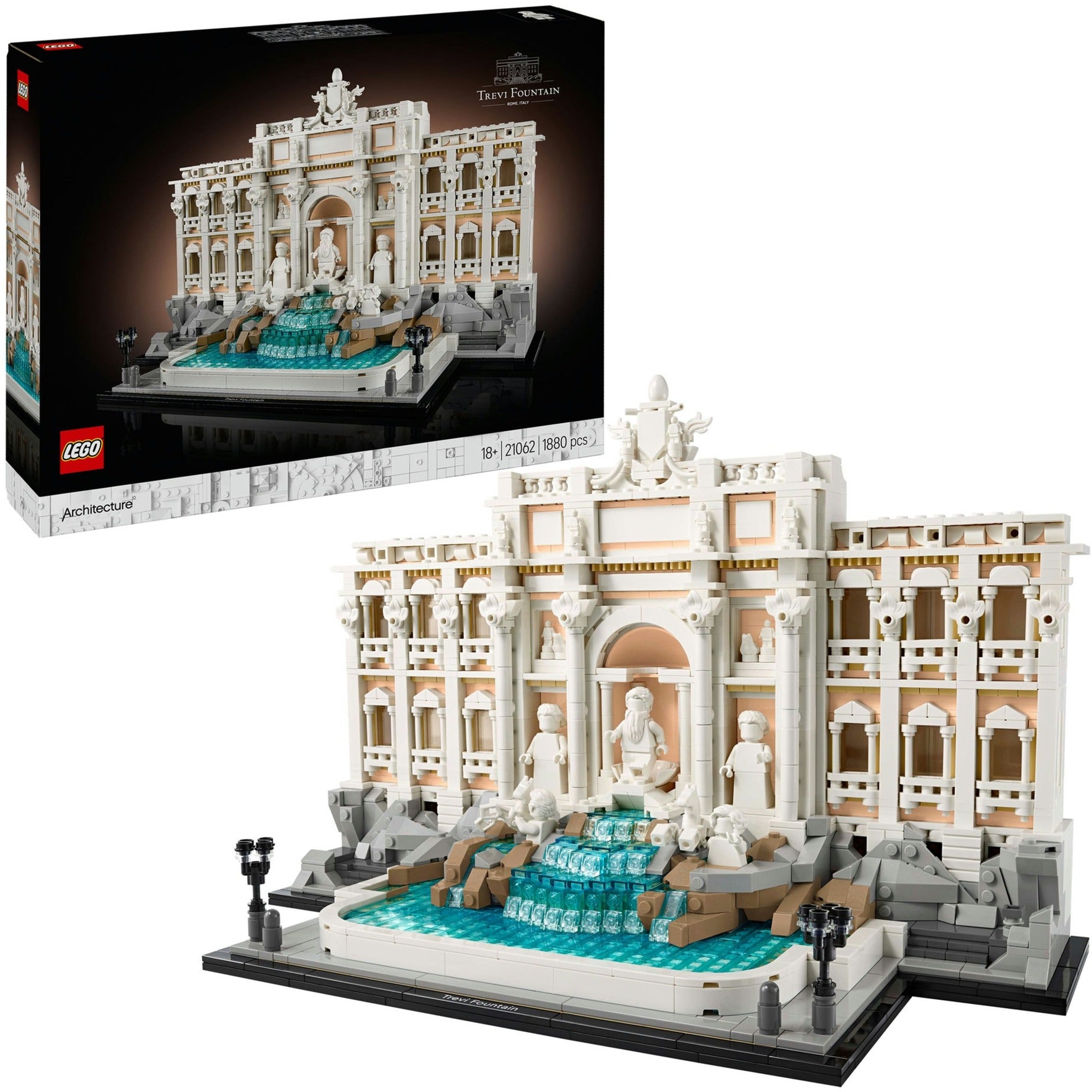 LEGO Architecture 21062 Trevi-Brunnen