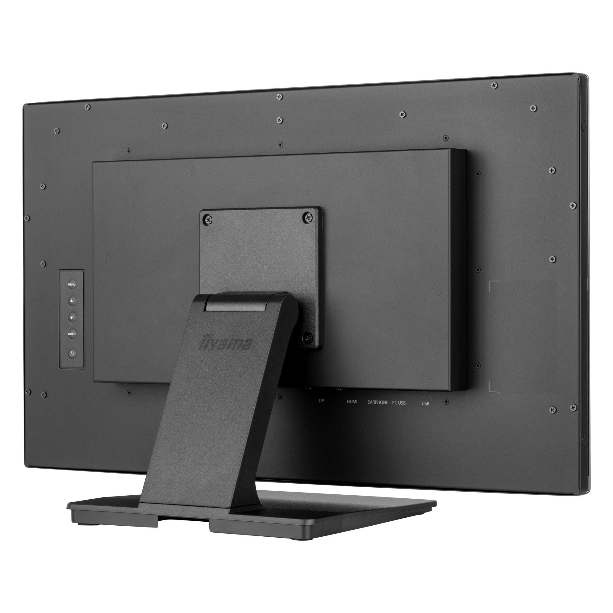 Iiyama prolite t2438msc-b2 23.8 touchscreen monitor (zwart, 120 hz, hdmi, displayport, audio, usb, touch)