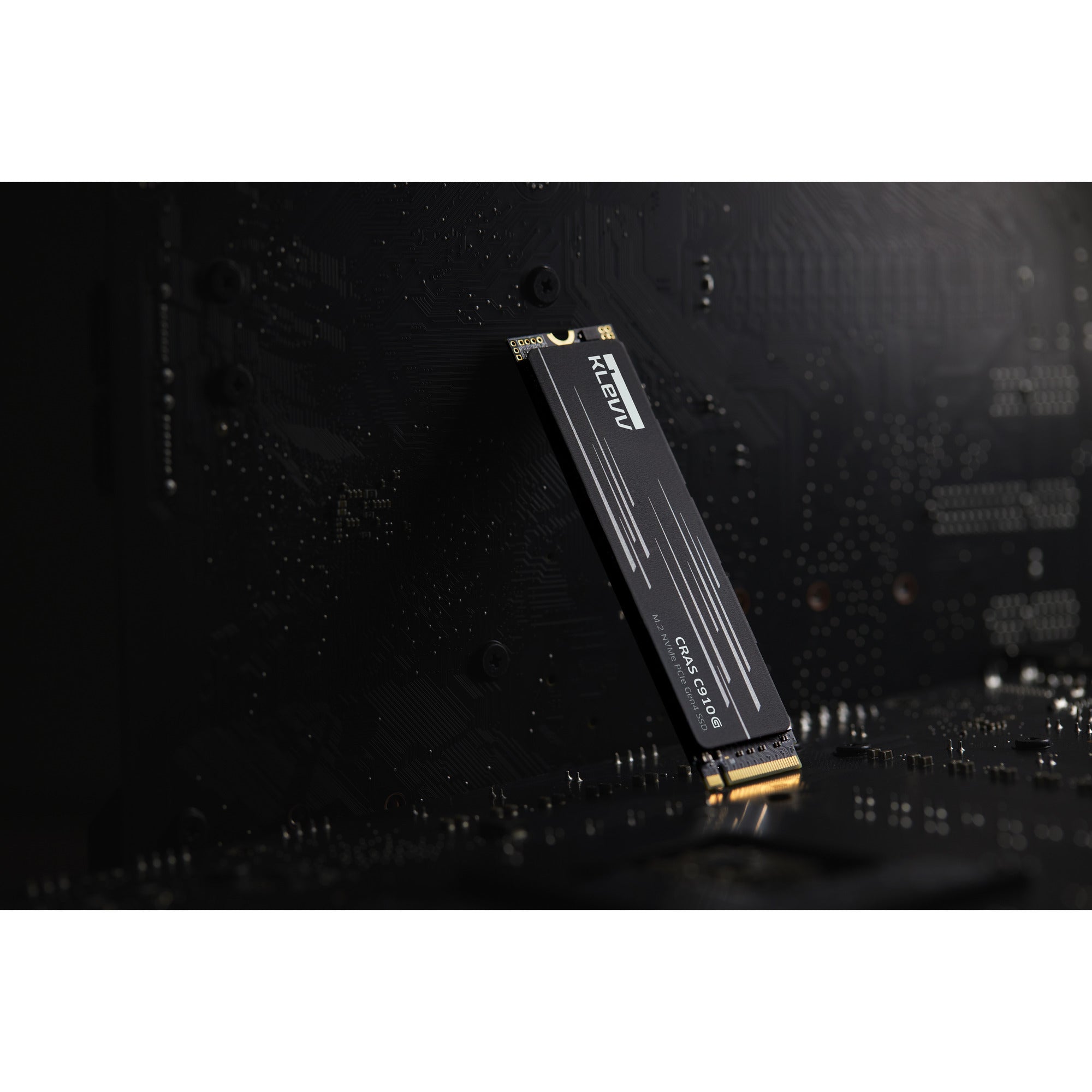 Klevv cras c910g 4 tb ssd (zwart, k04tbm2sp0-10g, pcie gen 4.0 x4, nvme 2.0)