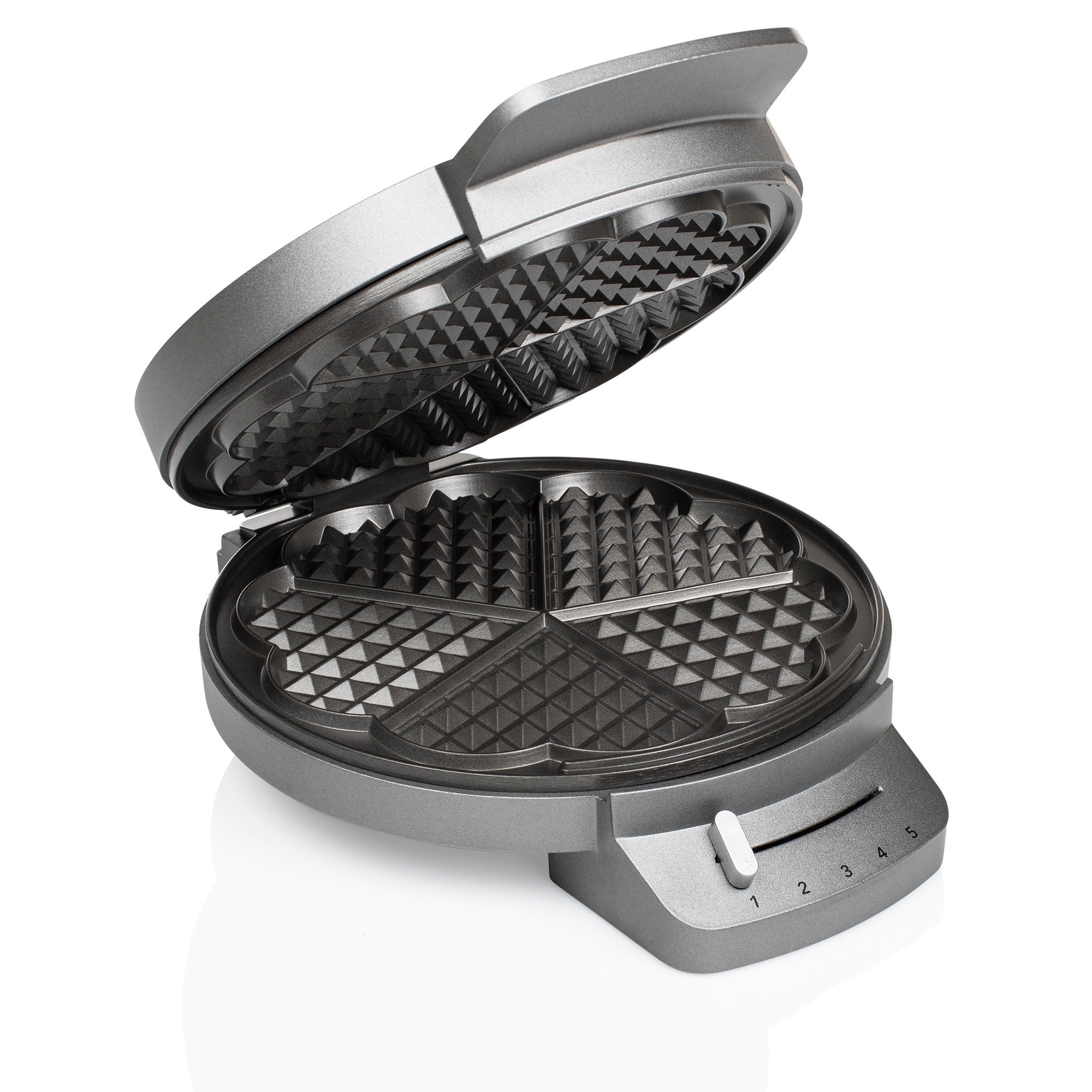 Princess 132380 wafelmaker deluxe wafelijzer (grijs)