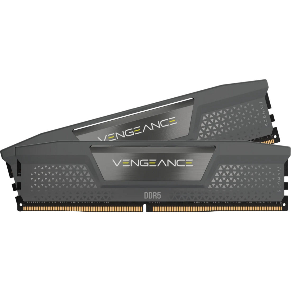 Corsair vengeance 64 gb ddr5-5600 (2x 32 gb) werkgeheugen (grijs, cmk64gx5m2d5600z40, xmp, expo)