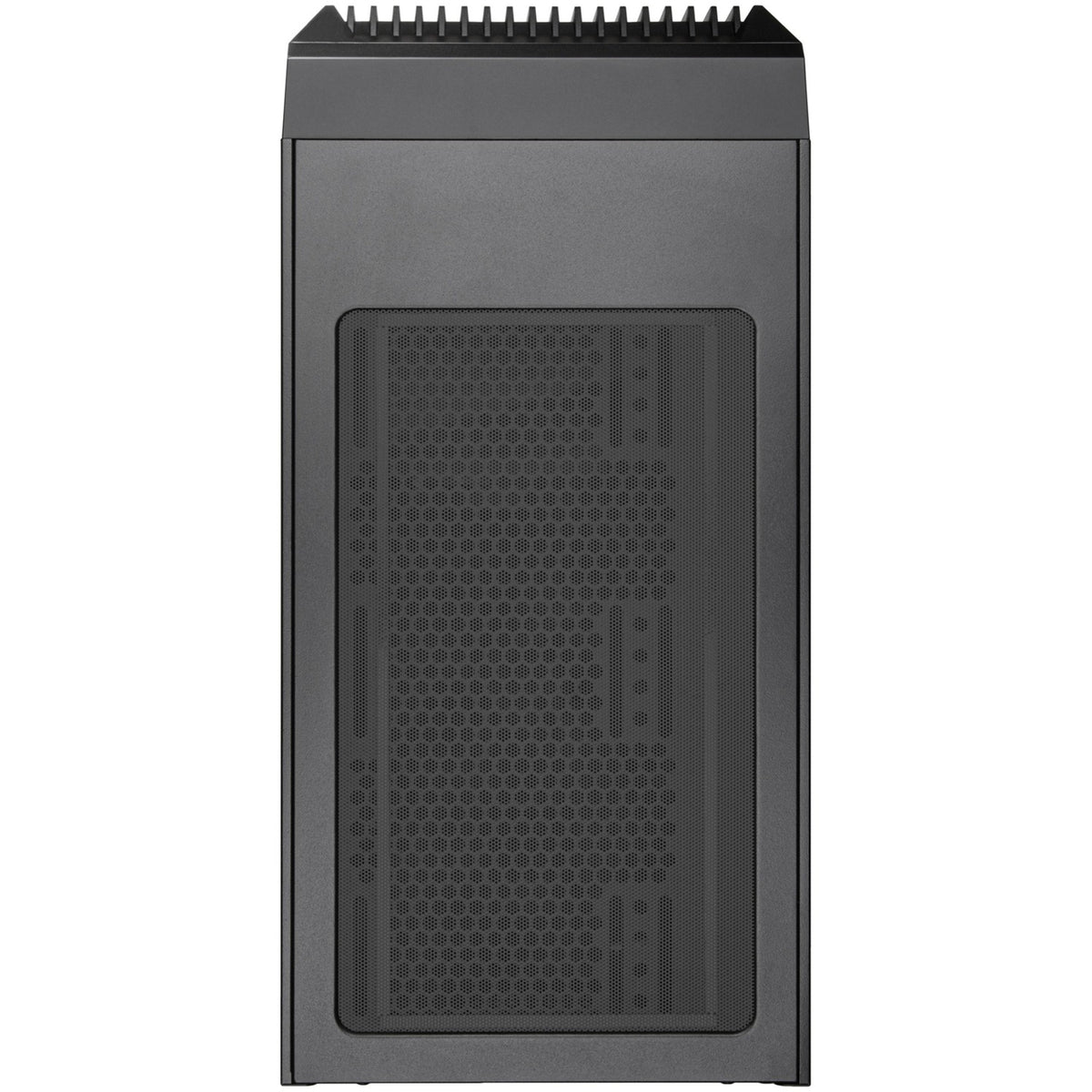 Silverstone cs382 mini tower behuizing (zwart | 2x usb-a | 1x usb-c)