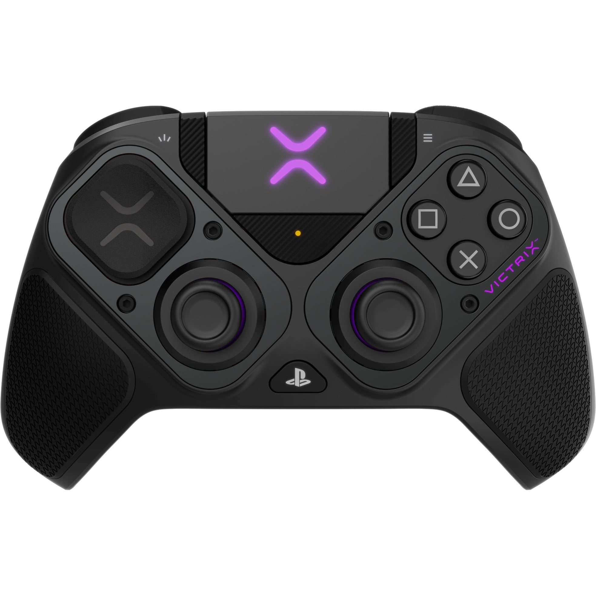 Pdp victrix pro bfg wireless controller (zwart lila, playstation 5 | playstation 4 | pc)