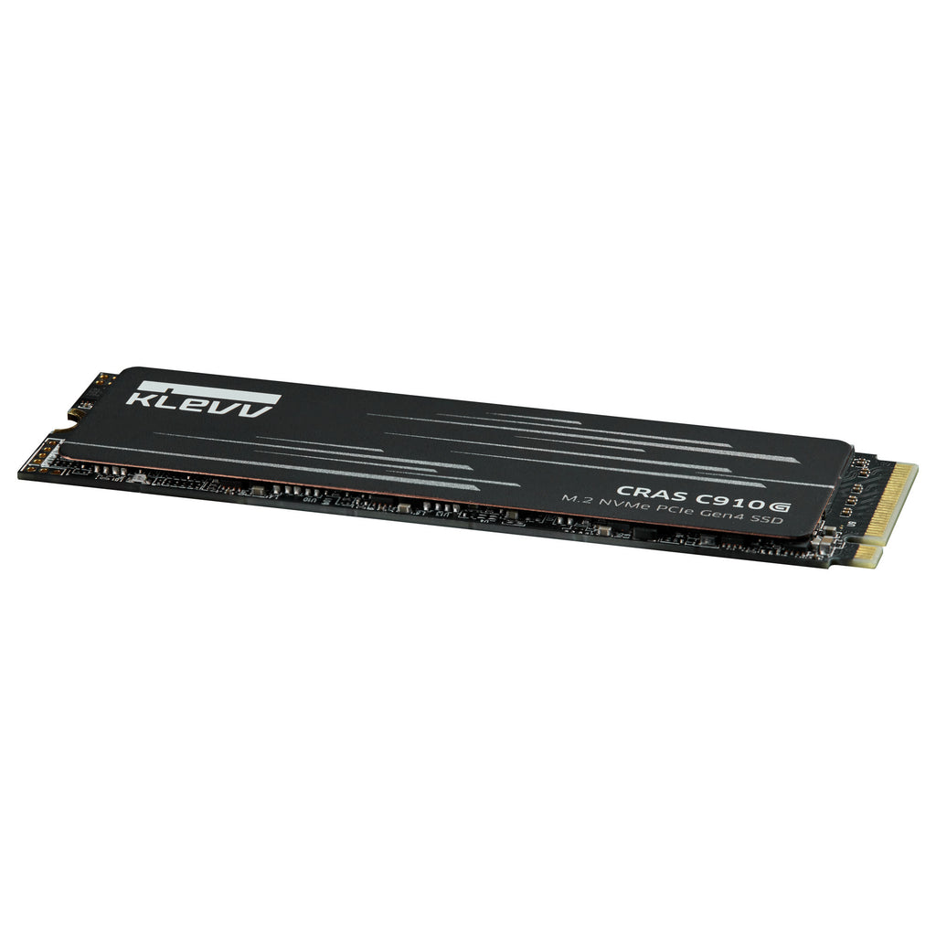 Klevv cras c910g 4 tb ssd (zwart, k04tbm2sp0-10g, pcie gen 4.0 x4, nvme 2.0)