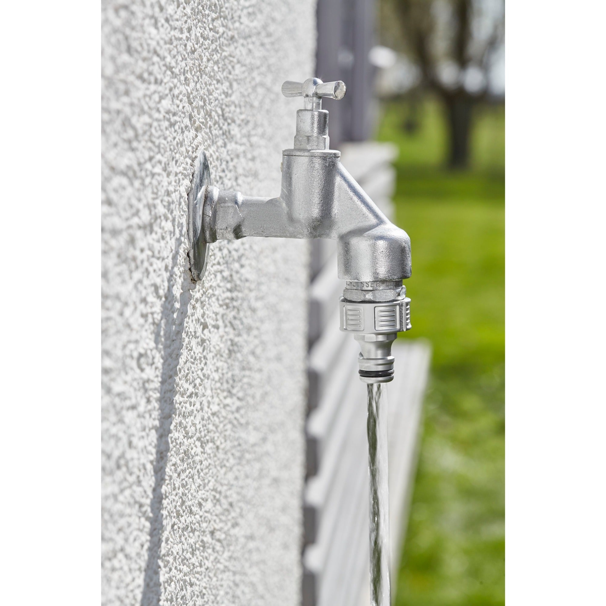 Gardena premium kraanstuk 21 mm (g 1 2 ) (zilver, 18240-50)
