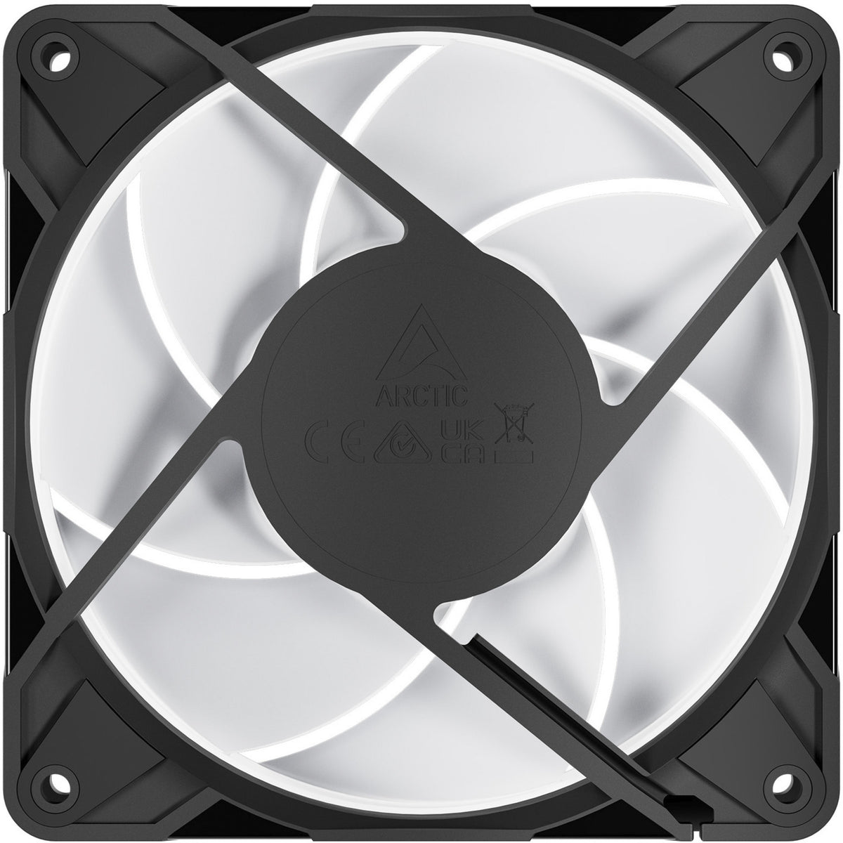 Arctic p12 pro a-rgb case fan (zwart, 120 x 120 x 25 mm, pwm)