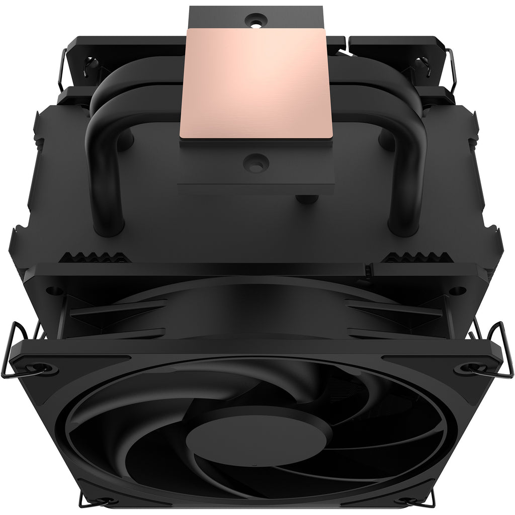 Cooler master v4 alpha 3dhp black cpu-koeler (zwart)