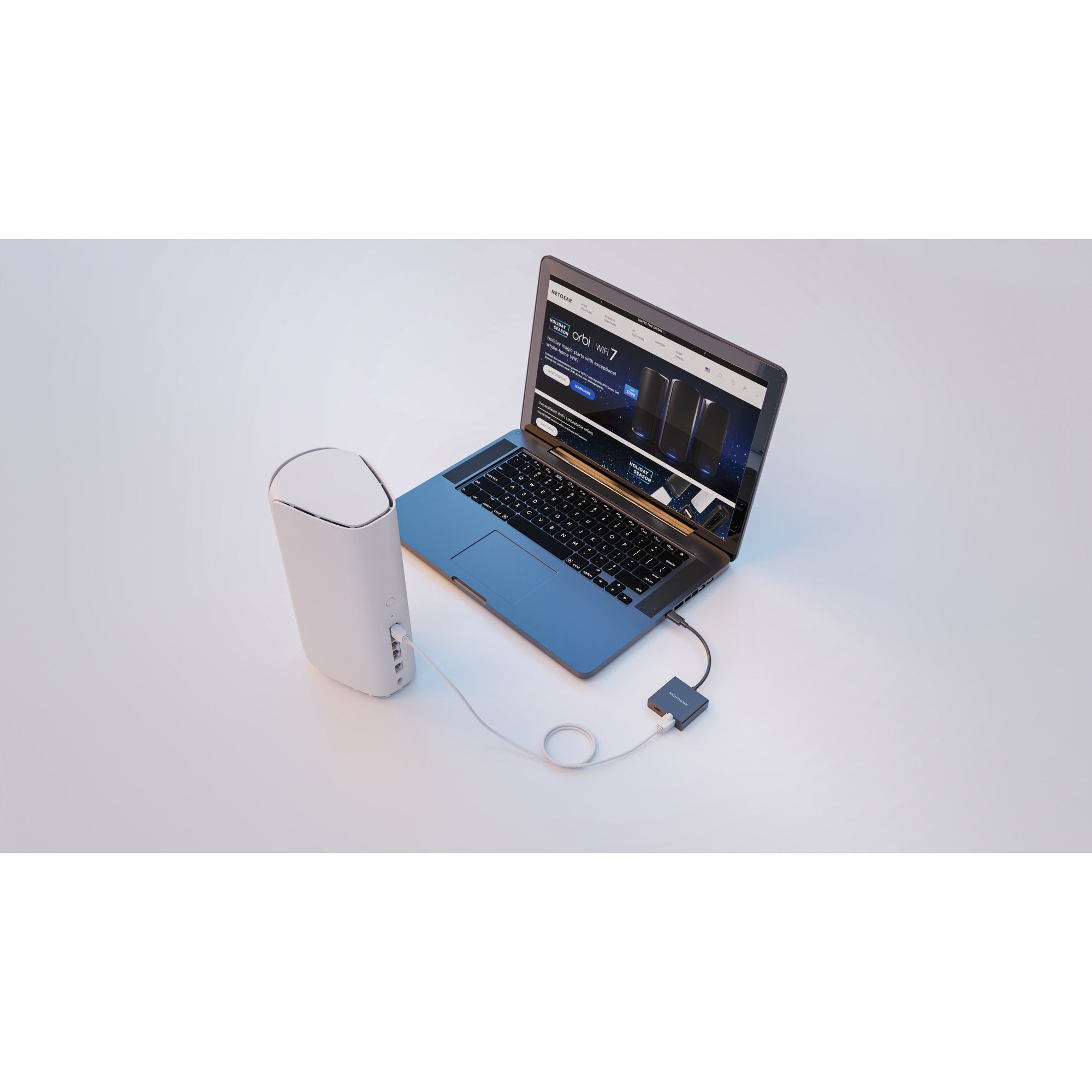 Netgear nighthawk usb-c naar ethernet-adapter netwerkadapter