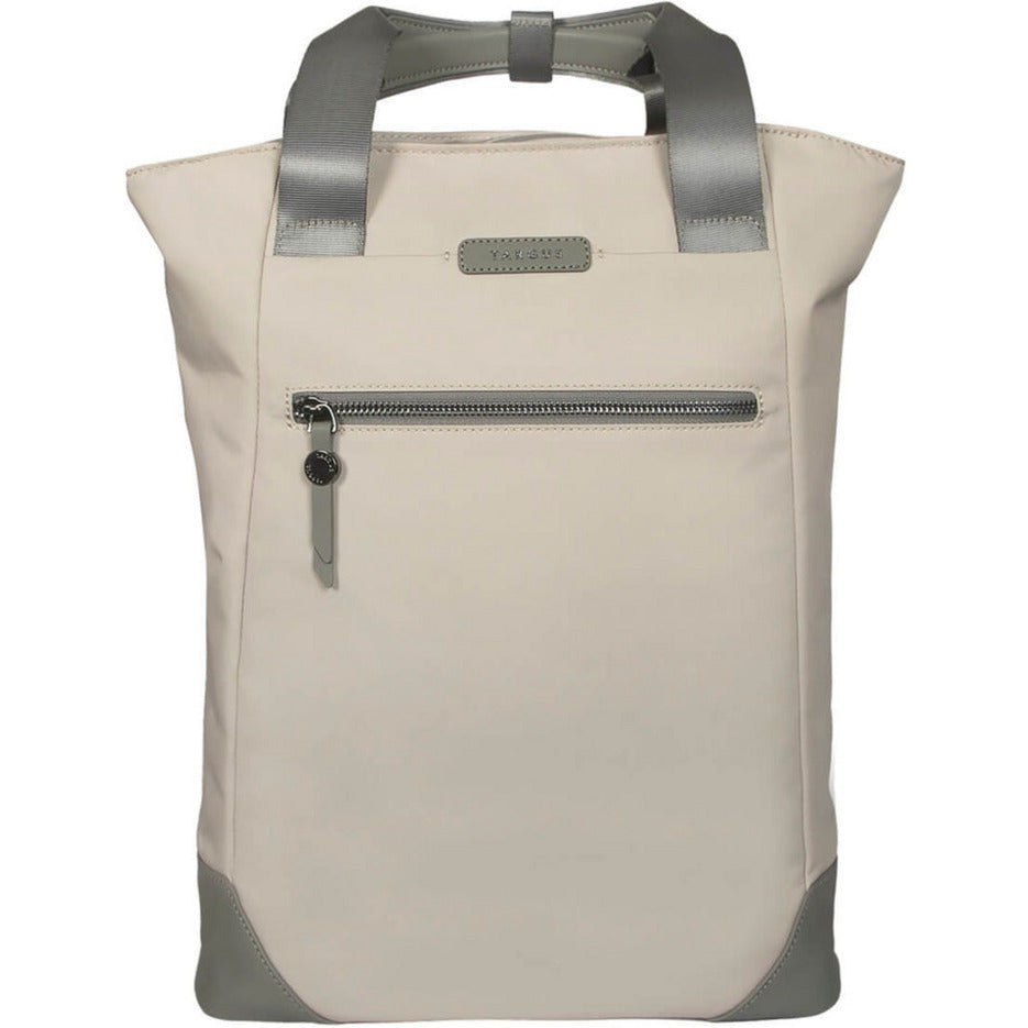 Targus ávila convertible 2-in-1 rugzak + tas 15-16 laptoptas (beige)