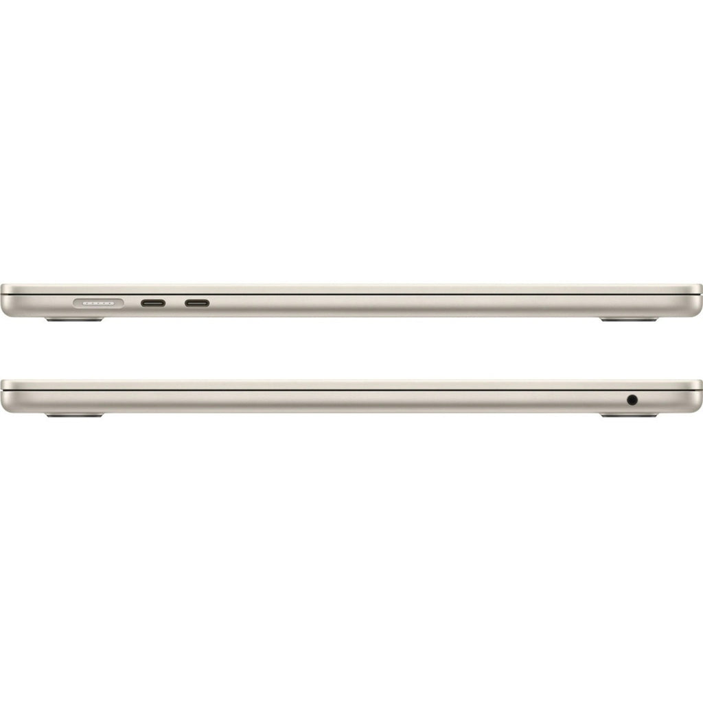 Apple macbook air 2024 15 (mryr3n a) refurbished laptop (sterrenlicht | m3 8 core | 10-core gpu | 8 gb | 256 gb ssd)