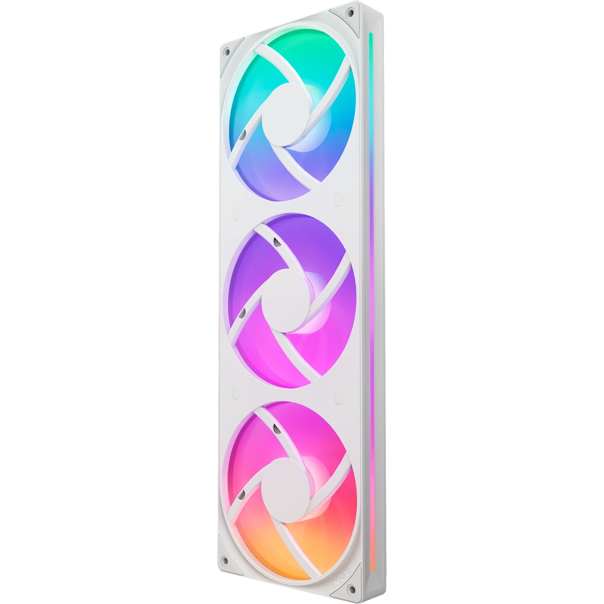 Nzxt f360 rgb core case fans (wit, 3 stuks, 360 x 120 x 26 mm)
