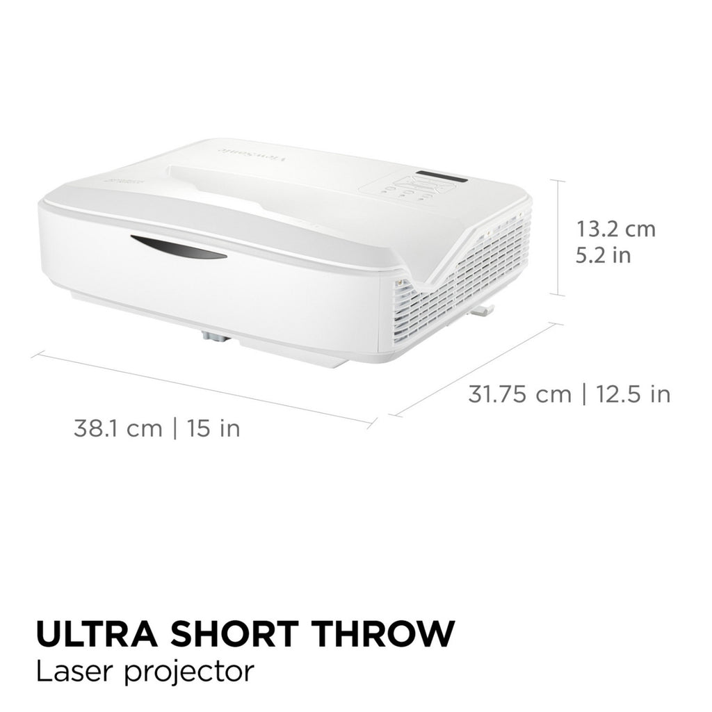 Viewsonic ls832wu wuxga ultra short throw laserprojector (wit, 5000 ansi lumen)