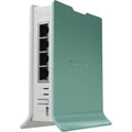 Mikrotik hap ax lite (l41g-2axd) access point (wit groen, qualcomm ipq-5010 cpu, wifi 6)