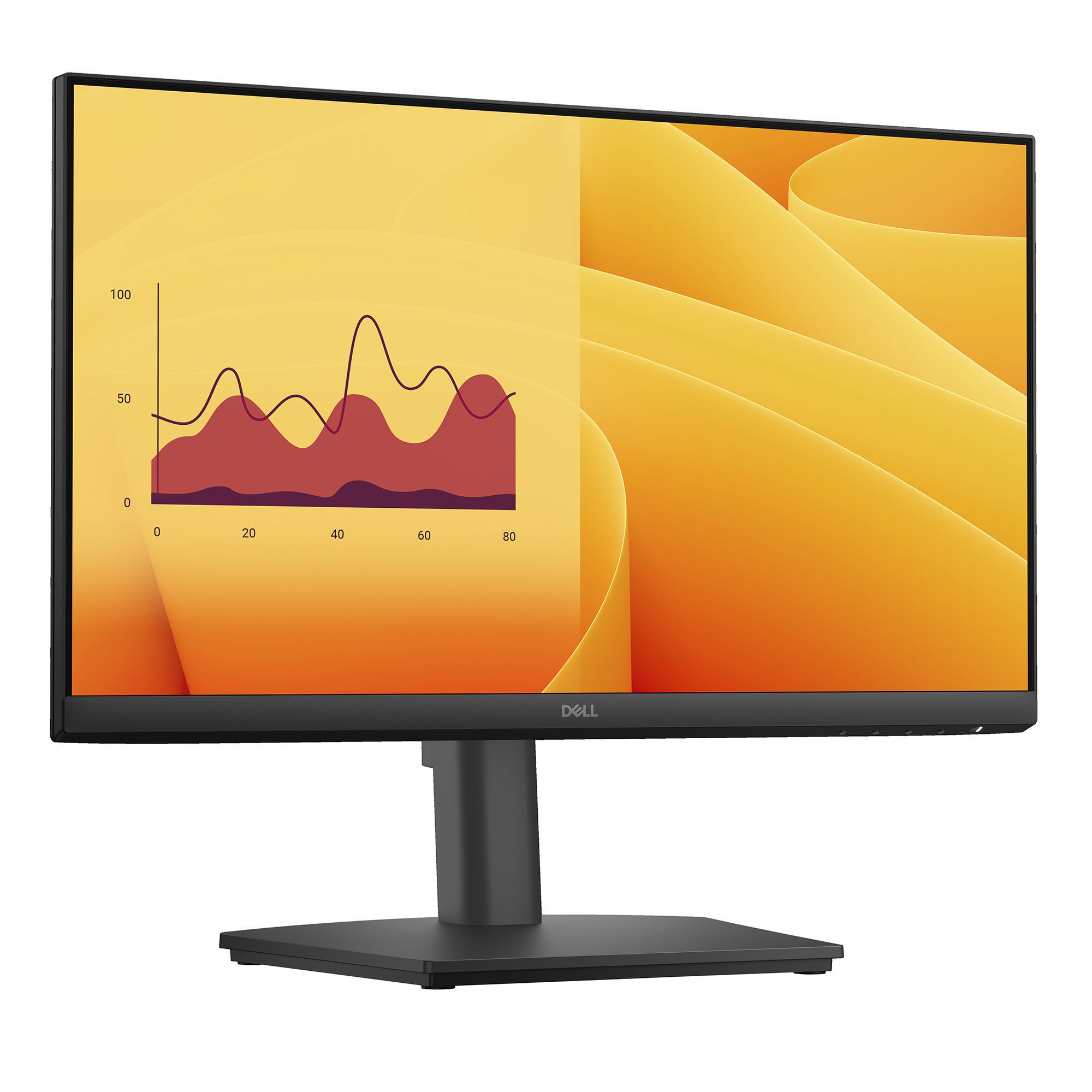 Dell pro 22 monitor met verstelbare standaard - e2225hsm 21.5 (zwart, 1x hdmi, 1x displayport, vga, 100 hz)