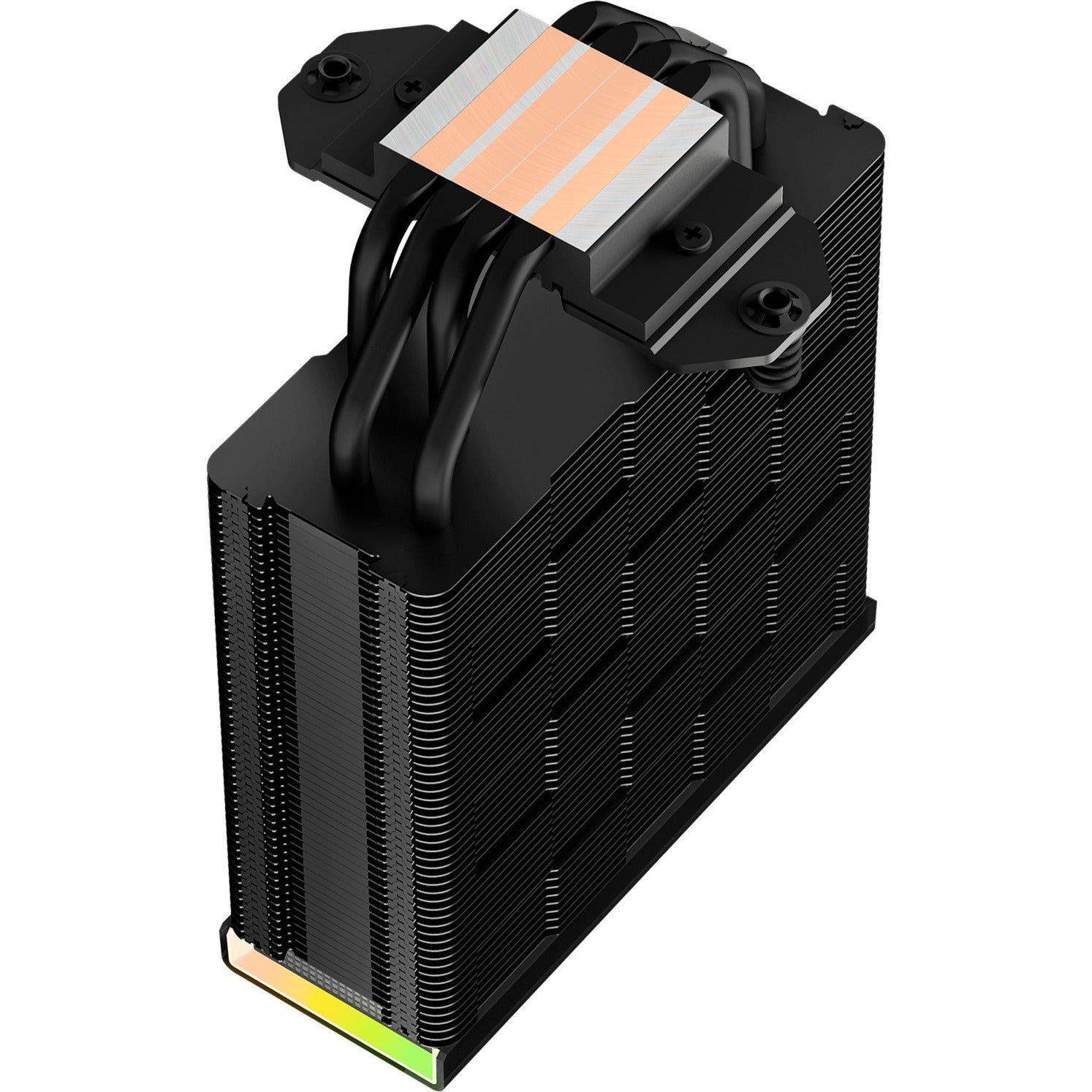 Deepcool ak400 digital rgb cpu-koeler (zwart, 4-pins pwm fan-connector)