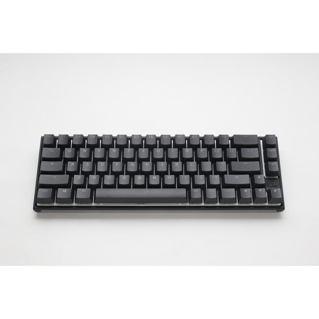 Ducky mecha pro sf, toetsenbord (zwart, us lay-out, cherry mx speed silver, rgb leds, 65%, pbt double-shot)
