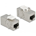 Delock keystone module rj45 jack to rj45 jack cat.6a