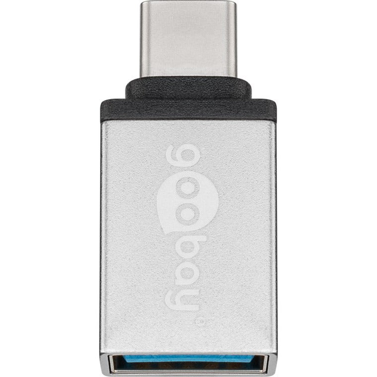 Goobay usb-c usb a otg superspeed adapter (zilver)