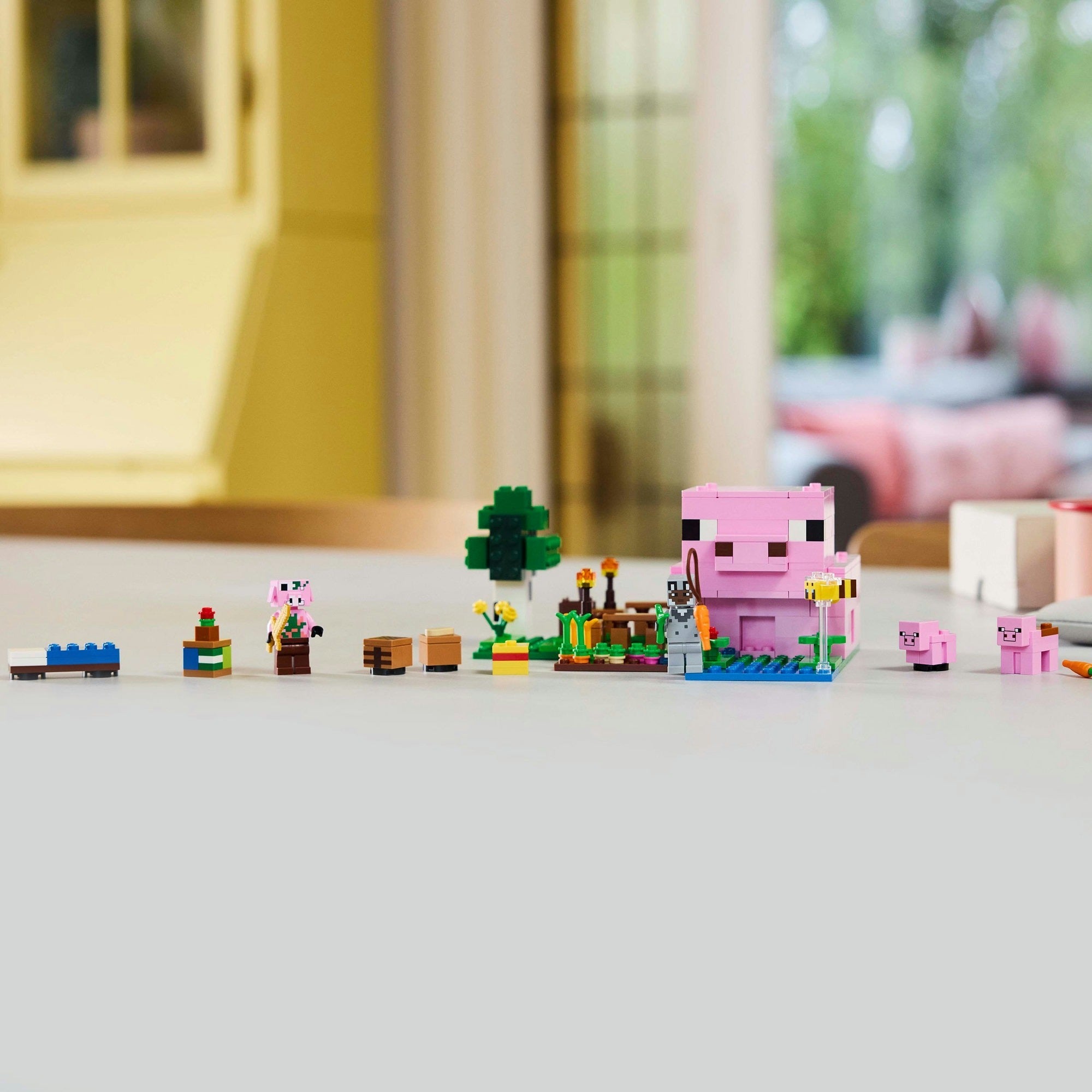 LEGO Minecraft 21268 Das Schweinehaus