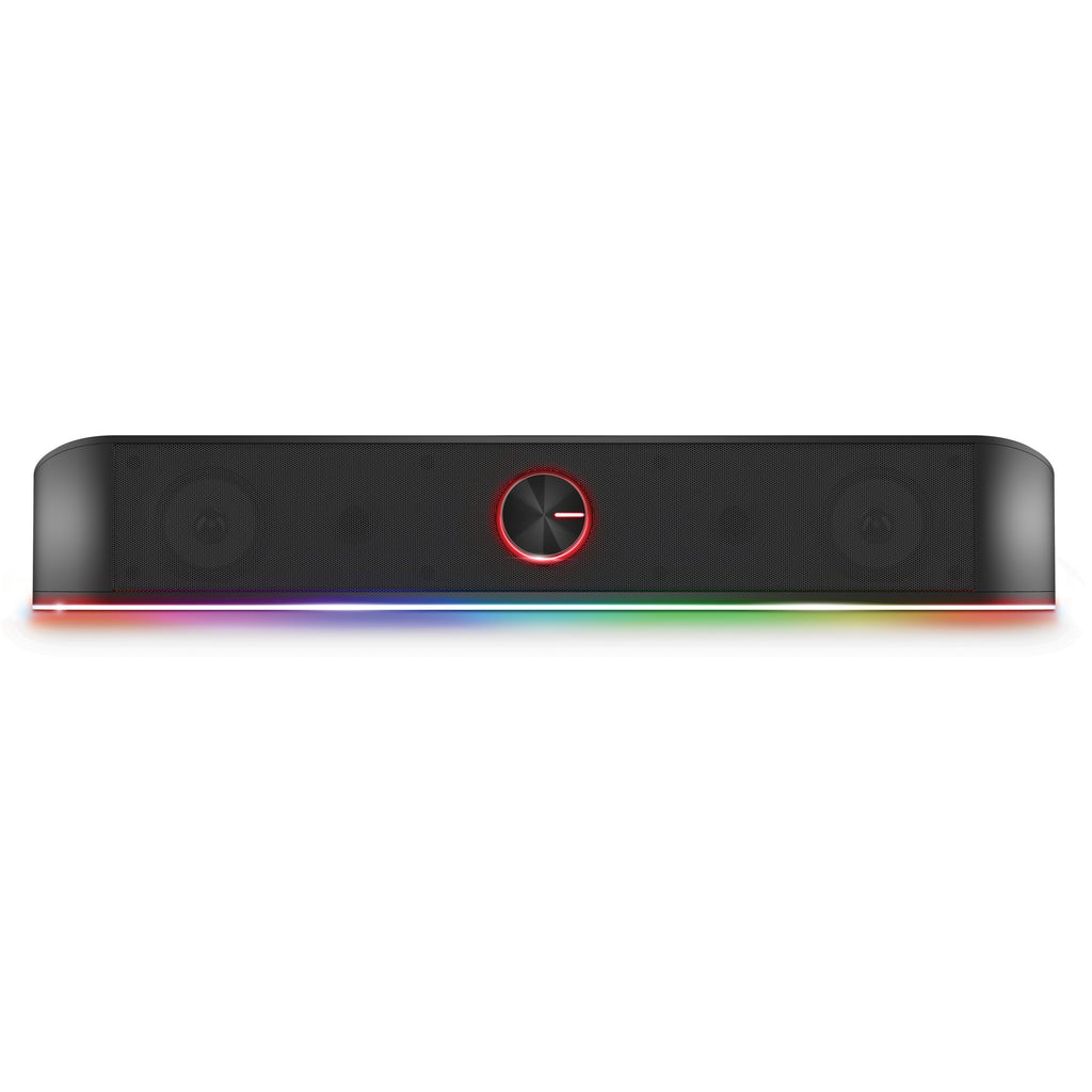 Trust gxt 619 thorne rgb illuminated soundbar (zwart, rgb led)