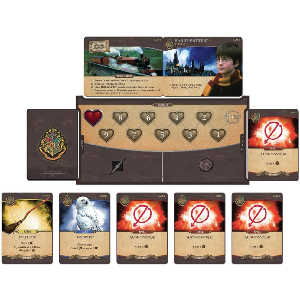 European player network harry potter: hogwarts battle kaartspel (engels, 2 - 4 spelers, 30 - 90 minuten, vanaf 11 jaar)