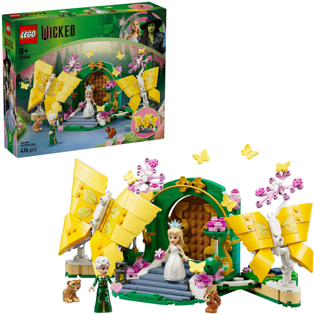 Lego wicked - glinda's trouwdag constructiespeelgoed (75688)