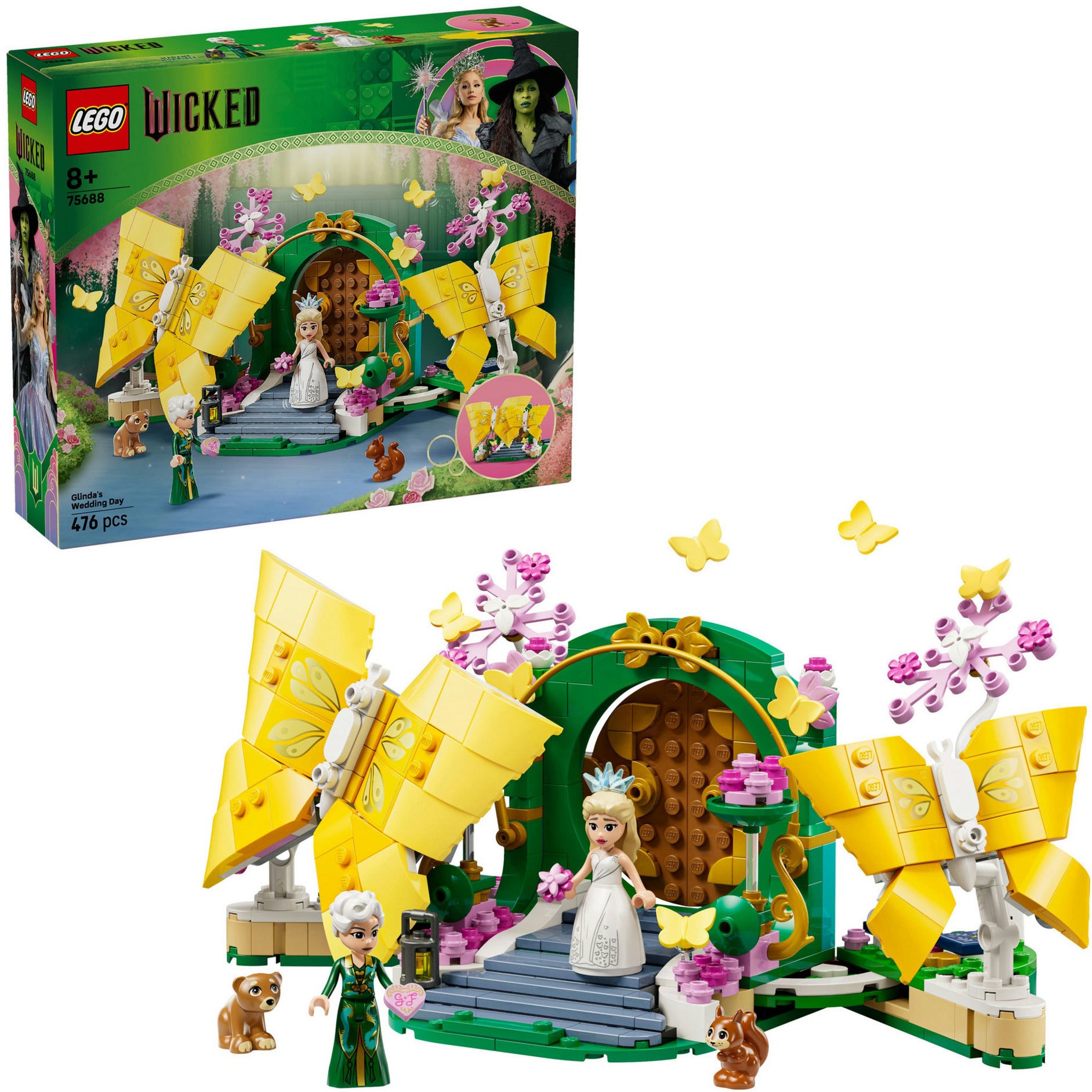 Lego wicked - glinda's trouwdag constructiespeelgoed (75688)