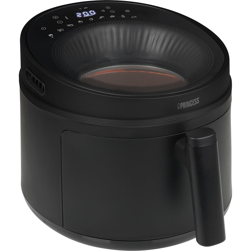 Princess cyclone vision airfryer heteluchtfriteuse (zwart, 5 liter)